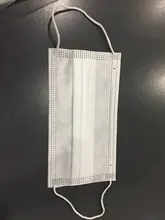 Mascarilla quirúrgica desechable con elásticos, máscara facial no tejida de 3 capas, transpirable, color rosa, azul, negro y blanco