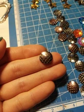 40 piezas 8mm 10mm 12mm Colores mixtos sirena pescado escala plana trasera Diamante de imitación redondo cabujón adorno Scrapbooking manualidades DIY