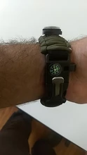 Reloj militar de camuflaje para hombre, pulsera de cuarzo LED resistente al agua hasta 50m, para deportes al aire libre, brújula, termómetro, reloj de emergencia