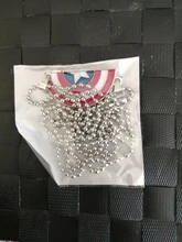 Collar con símbolo de escudo de los Vengadores para mujer, Gargantilla con colgante para parejas, joyería para chicas adolescentes