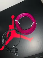 Cable divisor de 2/3/4/5 vías para cables electroluminiscentes con luz de neón LED, accesorios de cableado, divisor