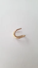 Clips de oreja cruzados/paralelas para mujer y niña, joyería sencilla de Charming, pendiente sin Piercing, 1 Uds.