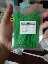 Nylon Ties Cable-Organizer Self-Lock-Cable-Ties Loop Plastic Mix-Color 100pcs Fasten