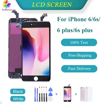 AAA+ LCD Display For iPhone 6S 6 3D Touch Screen Replacement Pantalla For iPhone 6S 6 Plus Digitizer Assembly Black and White 
AAA+ LCD Display For iPhone 6S 6 3D Touch Screen Replacement Pantalla For iPhone 6S 6 Plus Digitizer Assembly Black and White