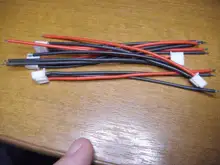 Buena calidad 2s 3s 4s 5s 6s LiPo cargador de equilibrio de batería línea de enchufe/Cable/conector 22AWG 100mm JST-XH Cable de equilibrador 5 unids/lote