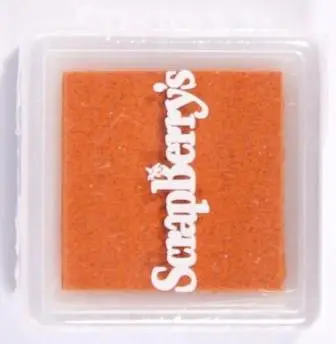 Pigment ink 2,5x2,5 cm SCB (21010007 Orange) 
Pigment ink 2,5x2,5 cm SCB (21010007 Orange)