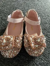 Zapatos de princesa brillantes para niños, zapatillas de perlas con diamantes de imitación para fiesta y boda, D487, 2020