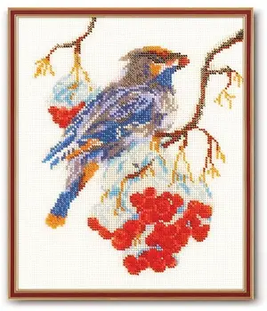 В146 set for embroidery with beads 'Frosty triple'
В146 set for embroidery with beads 'Frosty triple'