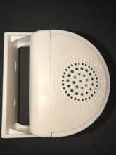 FUERS-timbre inalámbrico de bienvenida para invitados, alarma de puerta con Sensor de movimiento PIR para tienda, entrada, seguridad de la empresa