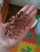 Hairpins Crab Hearwear-Hair Plastic Women for Scrub Hollow-Out Carving Large-Size New-Arrival