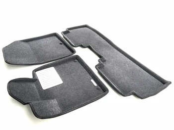 Textile 3D mats euromat3d luxe in the salon for Kia Sorento Prime (2015-) with a metal heel
Textile 3D mats euromat3d luxe in the salon for Kia Sorento Prime (2015-) with a metal heel