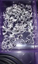 50 unids/lote 5x14mm 6x17mm 8x20mm 7 colores colgantes plateados broches conectores cuentas de cobre cuentas de bola hallazgos de joyería