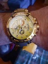 WWOOR-reloj analógico de acero inoxidable para hombre, nuevo accesorio de pulsera de cuarzo resistente al agua con cronógrafo, complemento Masculino deportivo de marca de lujo disponible en color dorado, 2021