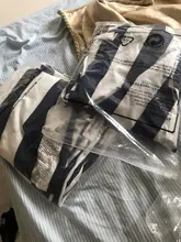 INCERUN-Conjunto de verano a rayas para hombre, ropa de calle, camisa holgada de punto abierto de manga corta, pantalones cortos de moda, conjuntos informales transpirables para playa