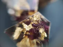 Molde artístico de resina epoxi para decoración, hoja de oro brillante de lujo, rellenos de lámina dorada, materiales dorados, joyas de decoración, herramienta de fabricación