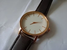 Relojes de pulsera para mujer, de cuarzo, analógico, de cuero, elegante, esfera de cristal de aleación, gran oferta