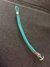 NIUYITID 2019 nueva cuerda de hilo rojo pulseras de mujer brazalete de ancla de encanto pirata en la mano