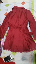 Gabardina larga con cuello vuelto para mujer, abrigo ajustado con doble botonadura de encaje, ropa de calle de talla grande 3XL, primavera 2020