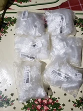 Tapas protectoras de plástico desechables para las orejas, 50/100 Uds., para salón de peluquería, protección contra tinte, gorro de ducha, herramienta