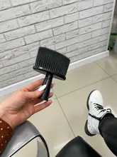 Brochas de barbero para pelo profesional, cepillo negro suave para pelo, cepillo de barba, herramienta de estilismo de peluquería