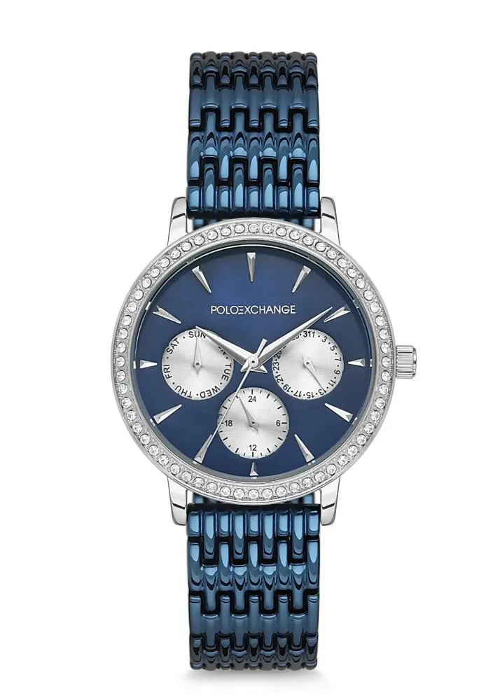 Polo Exchange PX0140-06 Women's Wrist Watch, 33 mm Super Metal Case, 3 ATM Water Resistant Mineral Glass
Polo Exchange PX0140-06 Women's Wrist Watch, 33 mm Super Metal Case, 3 ATM Water Resistant Mineral Glass