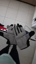 Guantes antideslizantes para bicicleta de montaña, resistentes a altas temperaturas, para mantener el calor, al aire libre para ciclismo, correr, con pantalla táctil, 1 par