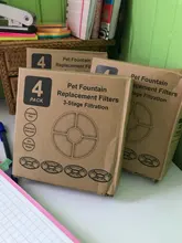 Replacement Activated Carbon Filter For Cat Water Drinking Fountain Replaced Filters