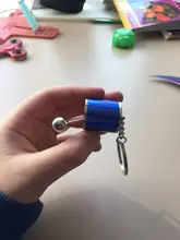 Engranaje del coche caja llavero para hombres y mujeres de Manual de 6 velocidades coche-estilo llavero de engranaje mando Cambio de palo regalo Souvenir caliente