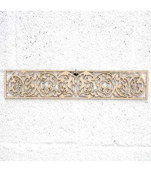 Wooden Arabic lattice 10x50cm - Geometric Designs - Laser Cutting - Allablab Model
Wooden Arabic lattice 10x50cm - Geometric Designs - Laser Cutting - Allablab Model