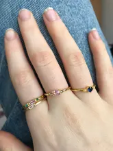 FDLK 4 unids/set de circón de cristal anillo de oro 2020 Vintage bohemio mujeres fiesta de compromiso anillo conjunto de joyas