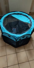 Jaula plegable para perros y mascotas, tienda de campaña para el parque, jaula para hacer ejercicio, jaula para gatos, cubierta de malla impermeable para exteriores de dos puertas