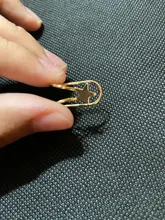 Pendiente de Luna minimalista Punk para mujer, pendiente de estrella en U, hebilla de Metal, Piercing falso para la oreja, pendientes de perlas sin perforaciones