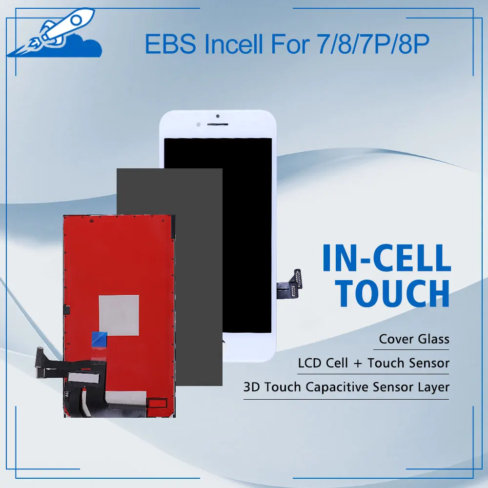 Elekworld EBS-Incell For iPhone 7/8/7 plus/8 plus LCD Display Screen With 3D Touch Ture tone Supported
Elekworld EBS-Incell For iPhone 7/8/7 plus/8 plus LCD Display Screen With 3D Touch Ture tone Supported