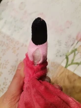 Limpieza de dientes juguete interactivo de dibujos animados Animal Flamingo de algodón en forma de perro de juguete de cuerda productos para entrenamiento de mascotas juguetes masticables para mascotas 1 Uds