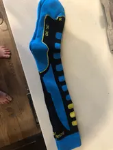 Invierno de los hombres de algodón de las mujeres de esquí térmico, calcetines de los niños calcetines de deporte snowboard ciclismo adultos de esquí grueso pierna caliente