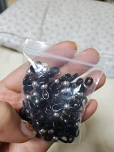 Cadena de cuentas CCB para gafas, 50 Uds., retenedor de gafas, cuerda, soporte de cordón para gafas de sol, conector de Lazo de cinta, anillo para gafas