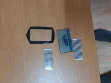 Nuevo Cable Flexible de pantalla Lcd A91 + llavero de cristal Lcd para pantalla de control remoto Starline A91 con 2 rayas cebra