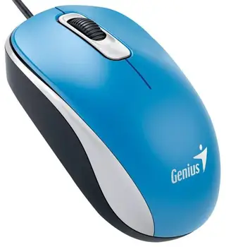 

Raton Genius Dx-110 Usb optical 1000Dpi blue computer mice