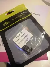 SF-Cuentas ranuradas de tungsteno para atado de moscas, materiales de níquel 25 unids/bolsa