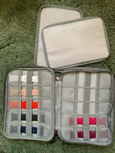 Caja organizadora de relojes de viaje con 18 ranuras para Apple Watch, caja de almacenamiento de correa de reloj, doble capa