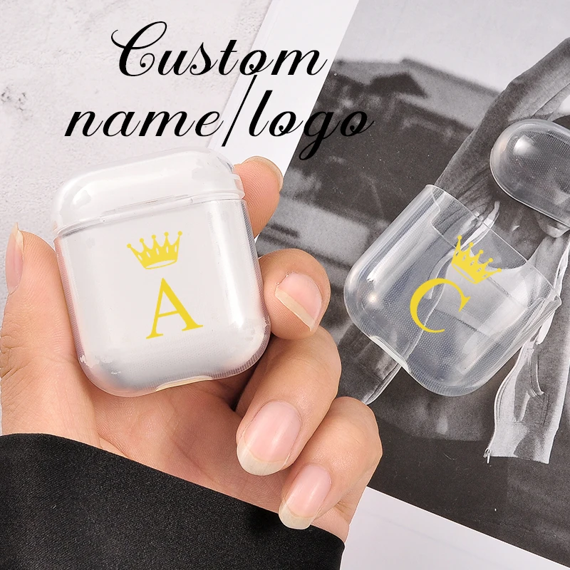Name Custom Case For AirPods 1/2 Cover Protective Customized Initials Name Personalized Cases For Airpods 2
Name Custom Case For AirPods 1/2 Cover Protective Customized Initials Name Personalized Cases For Airpods 2