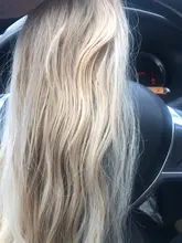 Ali Queen-mechones de pelo humano de visón de Color Natural, pelo virgen brasileño sin procesar, Color rubio degradado, doble trama