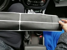 Car-Door-Sill Carbon-Fiber Styling Anti-Scratch 4PCS Scuff 60x6.8cm