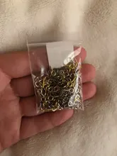 Accesorios de joyería para hacer joyas, mini alfileres con ojales pequeños, 200 unidades, ganchos con ojal, ojales, tornillo roscado, cierres dorados, DIY