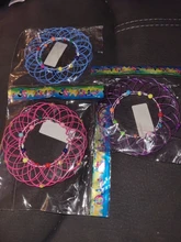 Fidget Juguetes | Juguetes Fidget | Fidget Juguetes Popit hacer magia de acero anillo de hierro de descompresión cesta Flexible suave mágico Juguetes Anti estrés regalos de los niños Juguetes