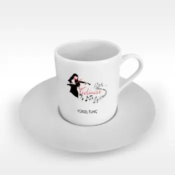 Personalized Professional Violinist Turkish coffee Cup 
Personalized Professional Violinist Turkish coffee Cup