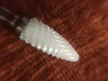 Brocas de taladro de cerámica para uñas, 10 tipos, accesorios de manicura, cortador de fresado adecuado para todas las máquinas de perforación de uñas