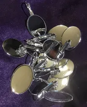 18x25mm 13x18mm 10x14mm 10 unids/lote clásico 9 colores en francés palanca pendientes en blanco/Base forma Oval cabochons pendientes