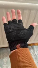 INBIKE-guantes medio dedo de ciclismo almohadilla a prueba de golpes, Para deporte, verano, gimnasio y ciclismo de montaña