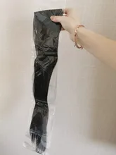 Coletas largas y sedosas para mujer, postizo sintético resistente al calor, extensiones de cabello con Clip, cola de caballo